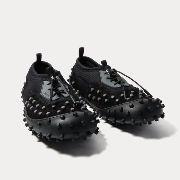 Sunnei Other - Sunnei - 1000CHIODI TRK Black Slip On Sneakers NIB Size 11 EU45